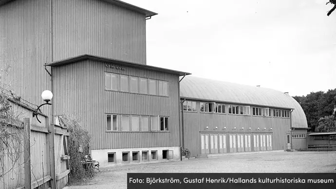 Nöjeshallen, historisk bild, svartvit, 1941.