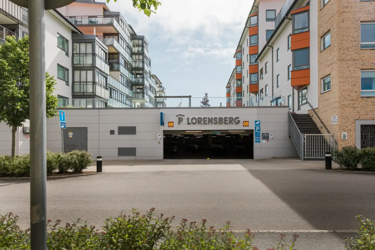 Lorensberg, parkeringshus i Varberg